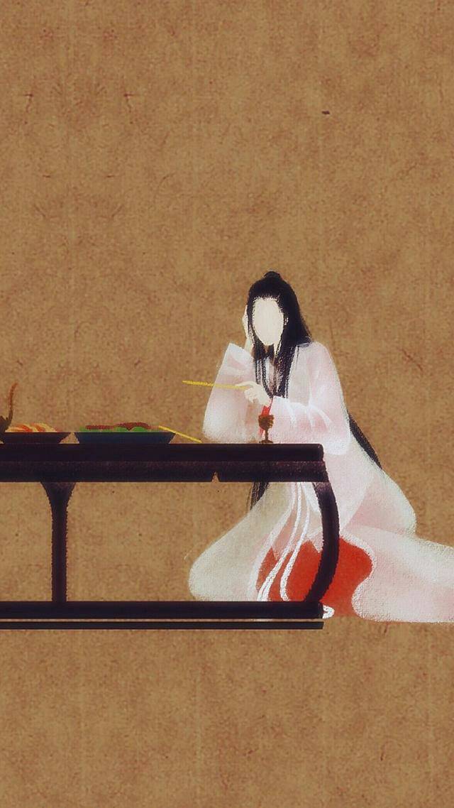 "那个人样子好怪." "我也看到了,他好像一条 .