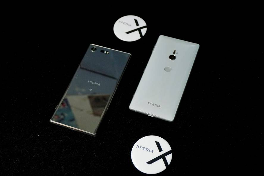 索尼xzp,魅族15双机